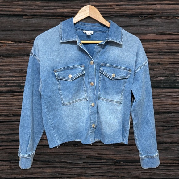 Tribal Jeans Denim Jacket NWT - Picture 1 of 5